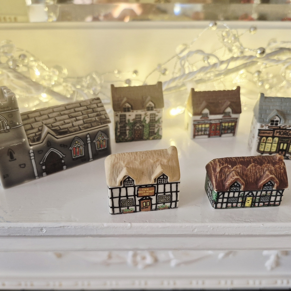Wade Whimsey On Why Ceramic Street Buildings Houses Shops